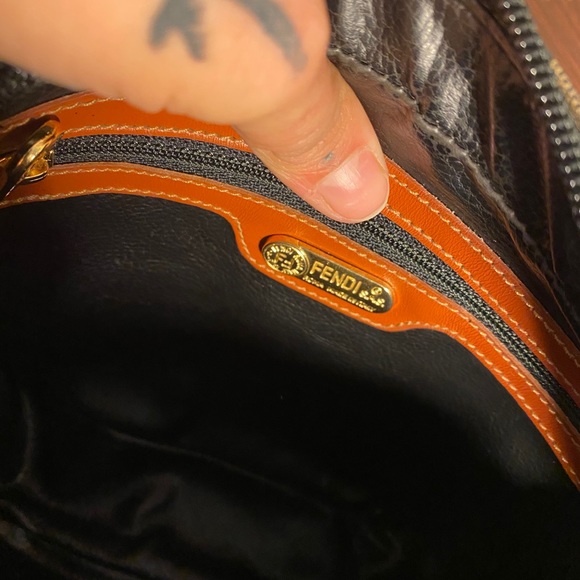 Fendi penguin stripe crossbody - Picture 5 of 9